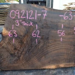 Goby Walnut Products Green Slabs Oregon Black Walnut 092121-07