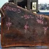 Goby Walnut Products Oregon Black Walnut Slab 092421-05 Green Slabs