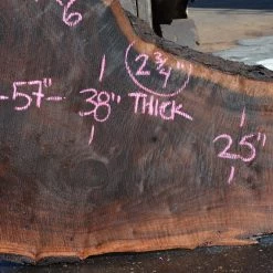 Goby Walnut Products Oregon Black Walnut Slab 092421-06 Green Slabs