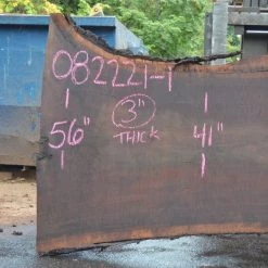 Goby Walnut Products Oregon Black Walnut Slab 082221-01 Green Slabs