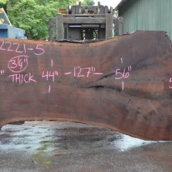 Goby Walnut Products Oregon Black Walnut Slab 082221-05