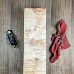 Goby Walnut Big Leaf Maple Electric Guitar Billet MGEM2-182 Tonewoods