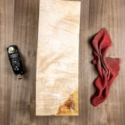 Goby Walnut Big Leaf Maple Electric Guitar Billet MGEM 1879 Tonewoods