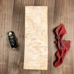 Goby Walnut Big Leaf Maple Electric Guitar Billet MGEM 1879 Tonewoods