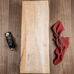 Goby Walnut Big Leaf Maple Electric Guitar Billet MGEM 1886 Tonewoods