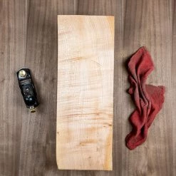 Goby Walnut Tonewoods Big Leaf Maple Electric Guitar Billet MGEM3-1903