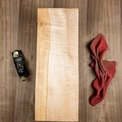 Goby Walnut Tonewoods Big Leaf Maple Electric Guitar Billet MGEM3-1916