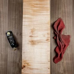 Goby Walnut Big Leaf Maple Electric Guitar Billet MGEM3-2394