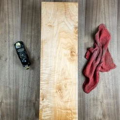 Goby Walnut Tonewoods Big Leaf Maple Electric Guitar Billet MGEM2-318