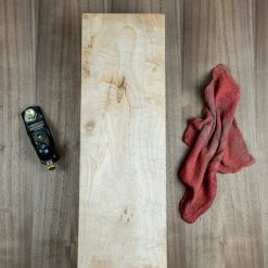 Goby Walnut Tonewoods Big Leaf Maple Electric Guitar Billet MGEM2-318