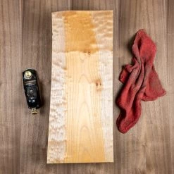 Goby Walnut Big Leaf Maple Electric Guitar Billet MGEM3-647