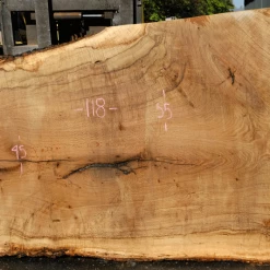 Goby Walnut Products Oregon White Oak Slab 091918-02