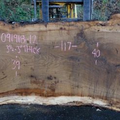 Goby Walnut Products Oregon White Oak Slab 091918-12